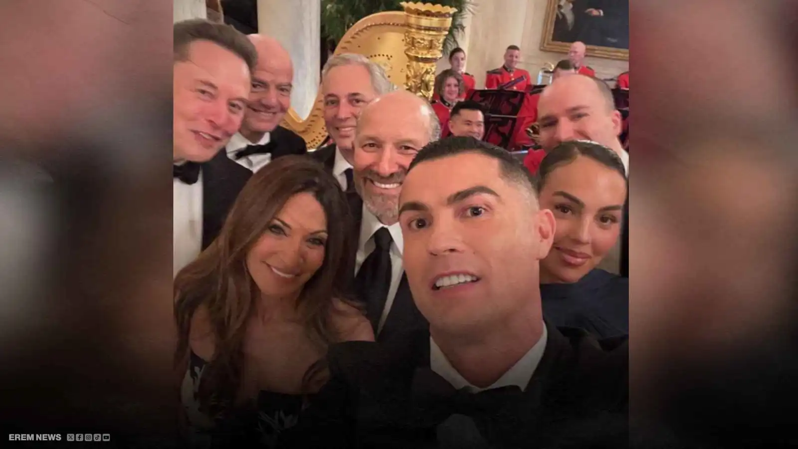 "700 مليار دولار" بصورة سيلفي.. رونالدو يثير تفاعلا بالبيت الأبيض