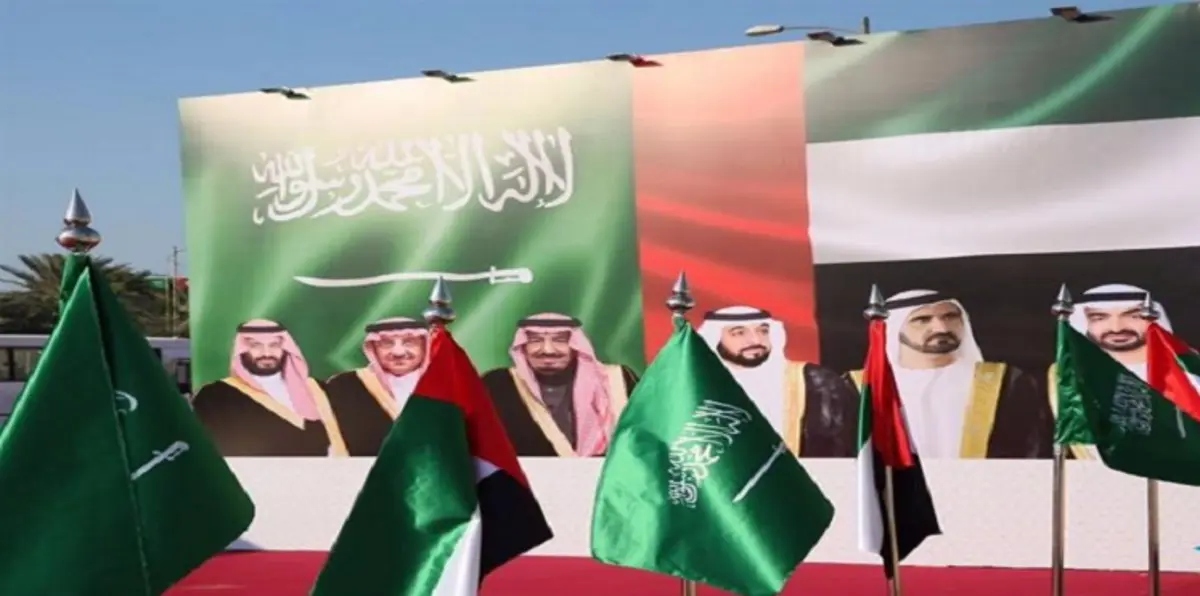 شارع في إمارة دبي يشهد أكبر احتفال بالعيد الوطني للسعودية (فيديو)