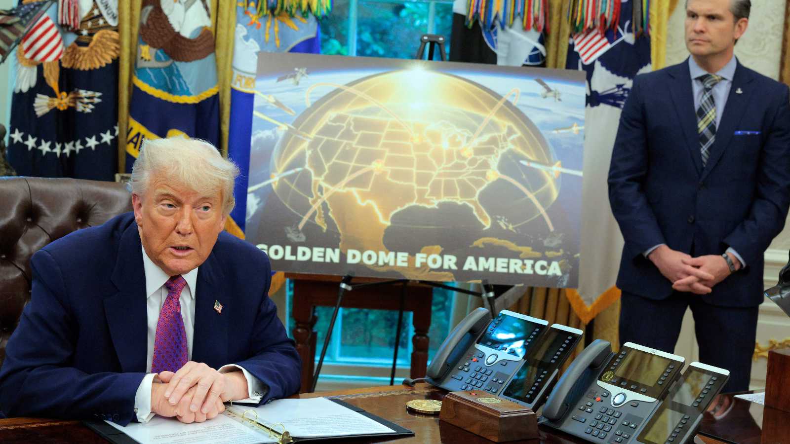 "الرادار العملاق".. أمريكا تكشف عن خطوتها الأولى لبناء "القبة الذهبية"