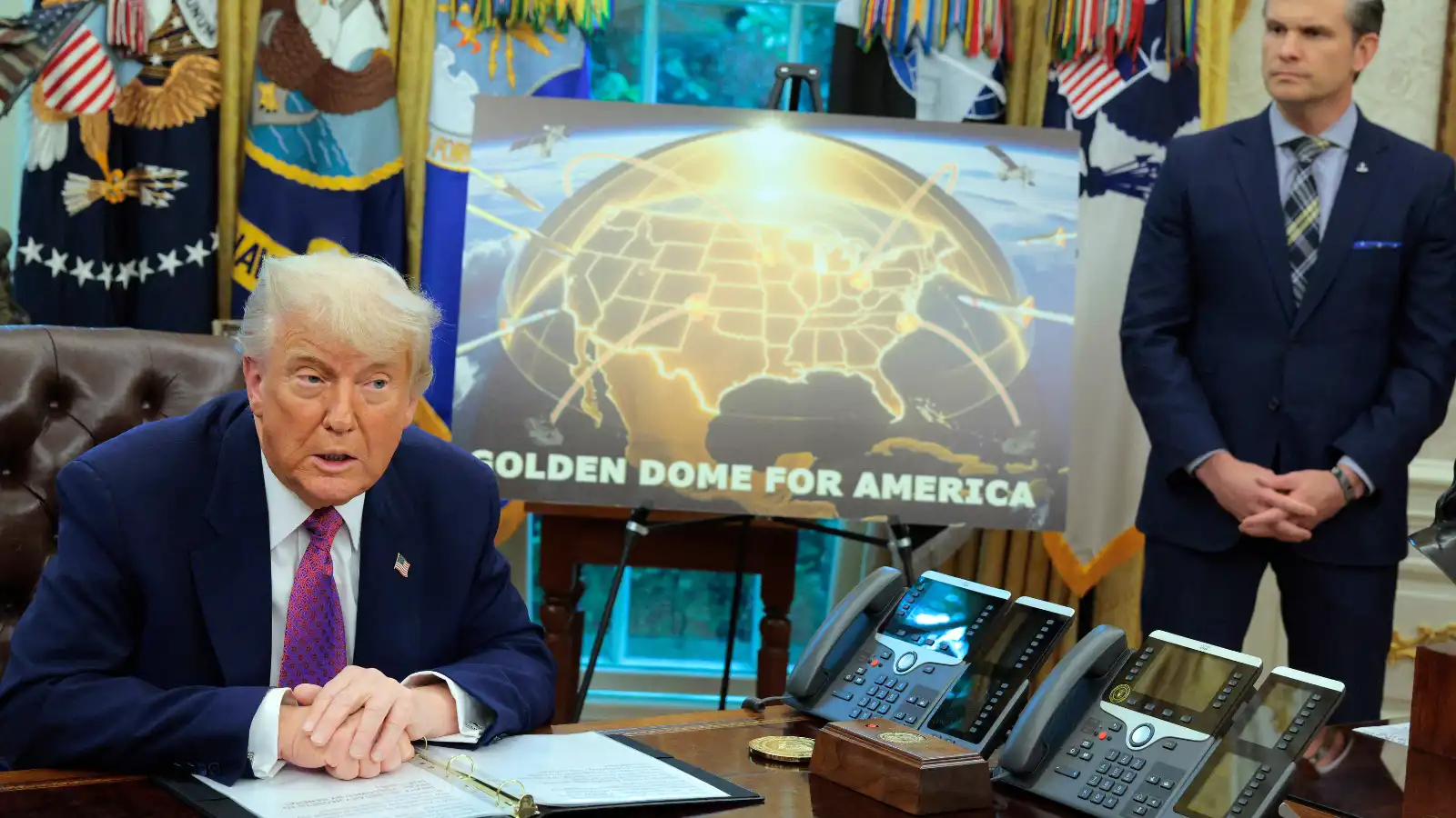 "الرادار العملاق".. أمريكا تكشف عن خطوتها الأولى لبناء "القبة الذهبية"