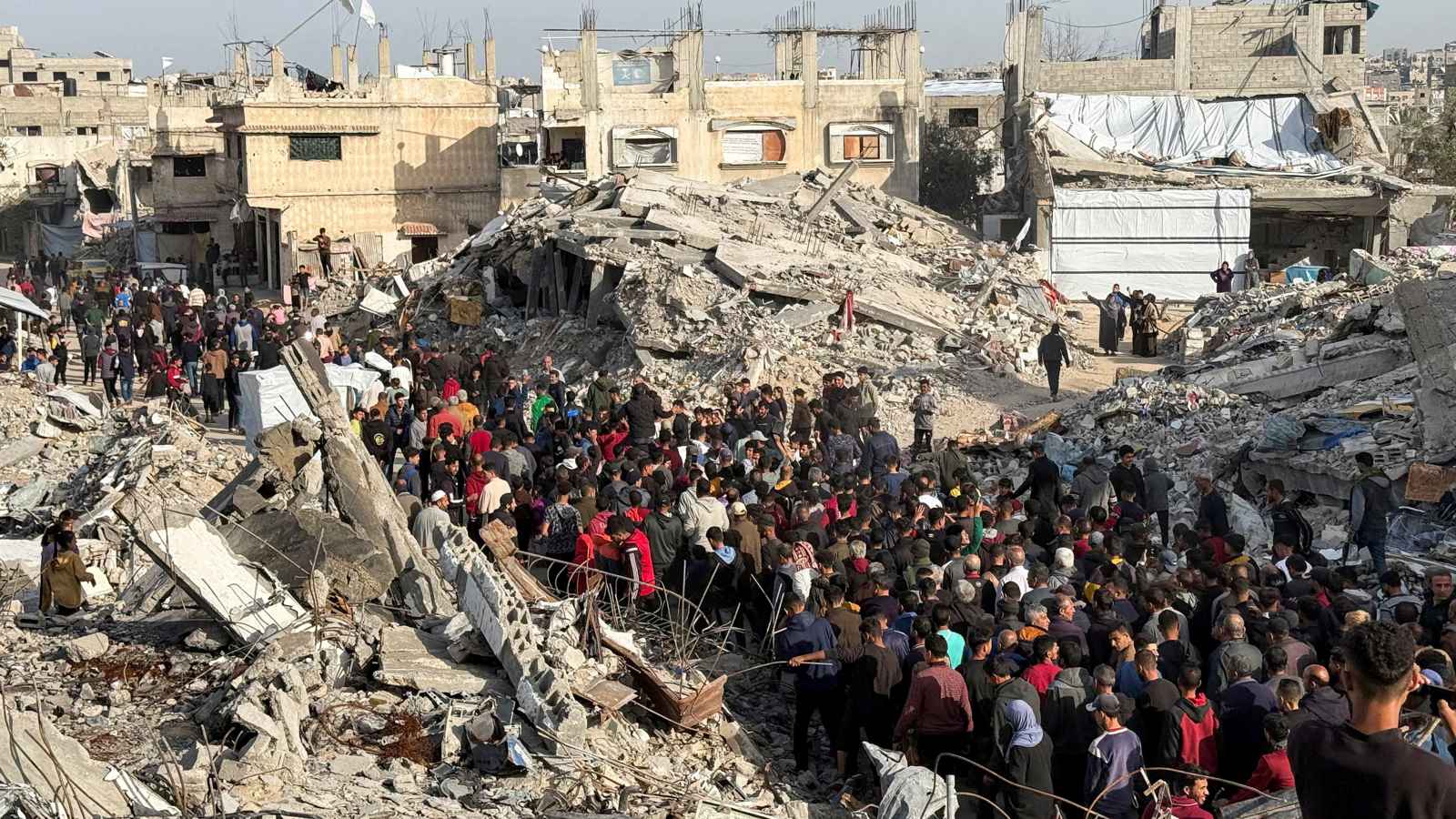 بعد بيت لاهيا.. أهالي الشجاعية يتظاهرون لإنهاء حكم حماس (فيديو)