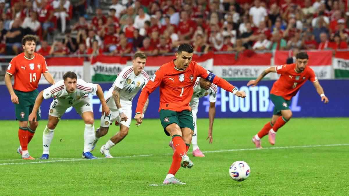 بقيادة رونالدو وكانسيلو.. منتخب البرتغال يعبر المجر في تصفيات كأس العالم (فيديو)