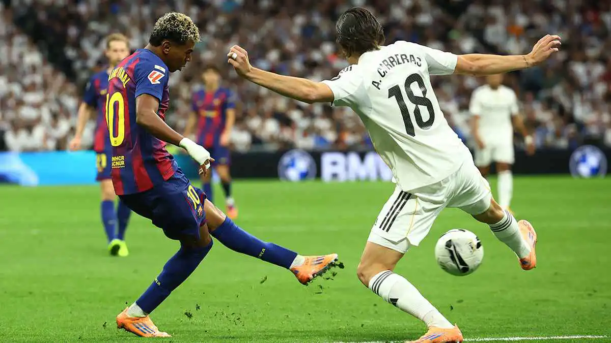 ملخص وأهداف ونتيجة مباراة ريال مدريد ضد برشلونة في الكلاسيكو