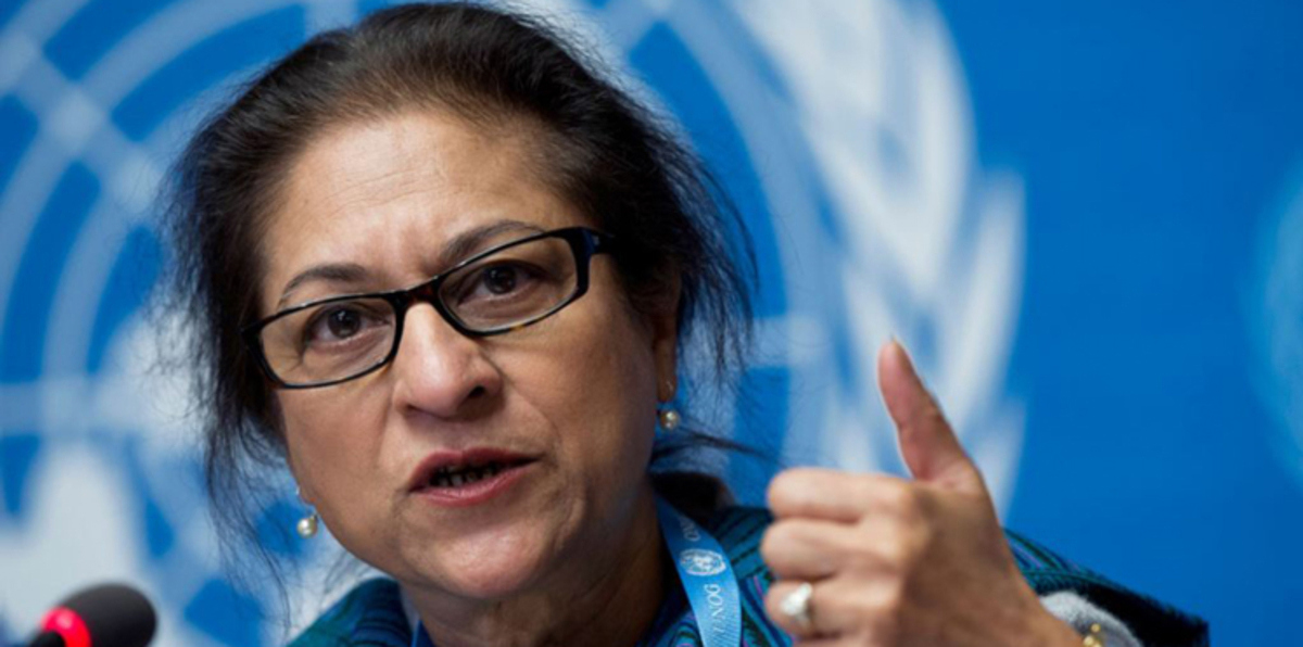 المبعوثة الأممية إلى طهران تهاجم إيران بسبب اتهامها بتلقي رشوة من السعودية