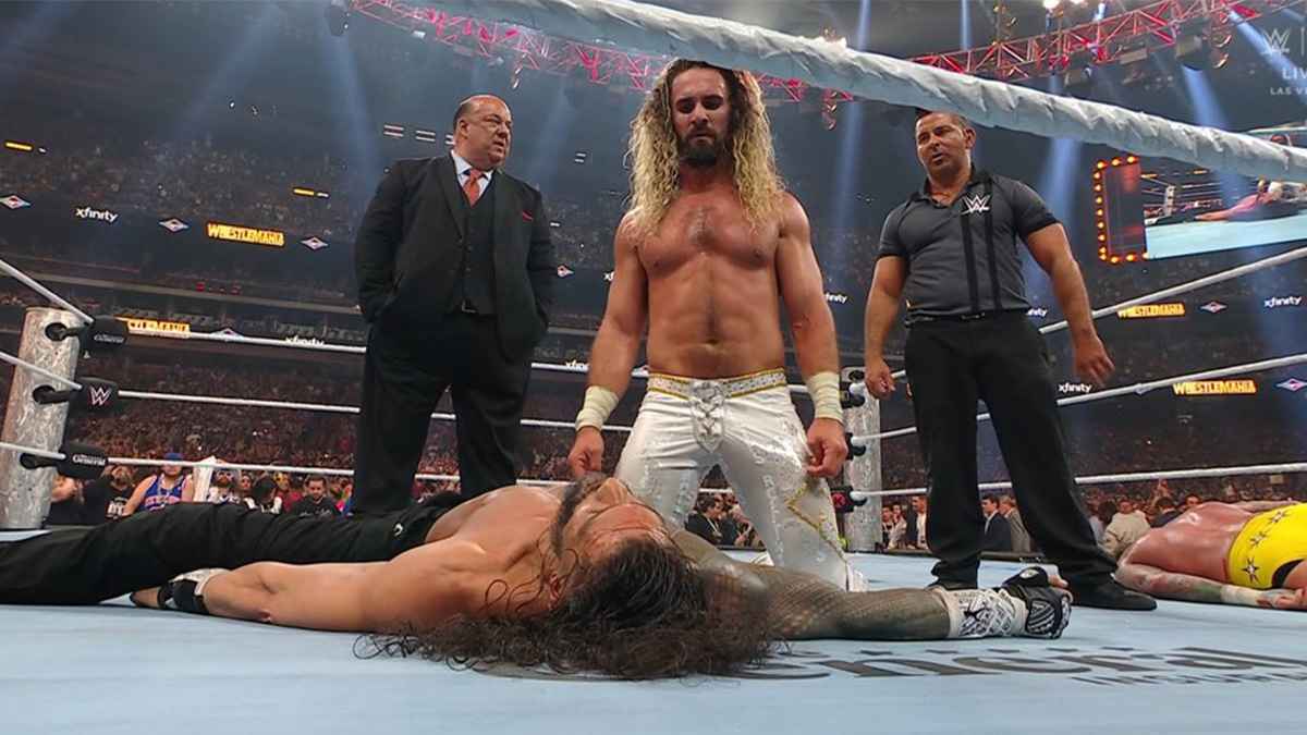 نتائج "راسلمينيا 41": انقلاب درامي في النزال بين رولينز وسي إم بانك ورومان رينز