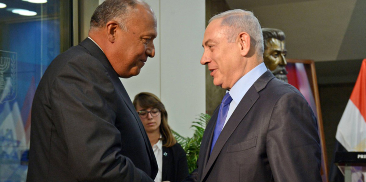 مصر توفد وزير خارجيتها سامح شكري لحضور جنازة شمعون بيريس