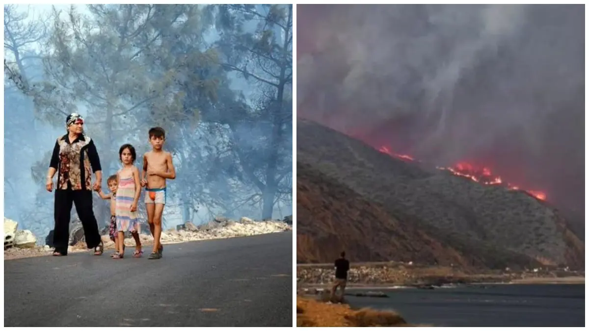 لليوم الرابع على التوالي.. الحرائق تلتهم غابات الساحل السوري وفرق الإطفاء عاجزة 