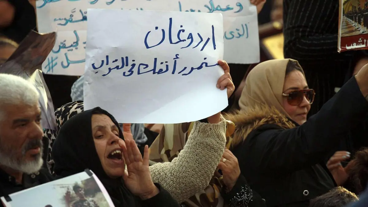 تظاهرات حاشدة في السليمانية تندد بالقصف التركي الإيراني شمالي العراق