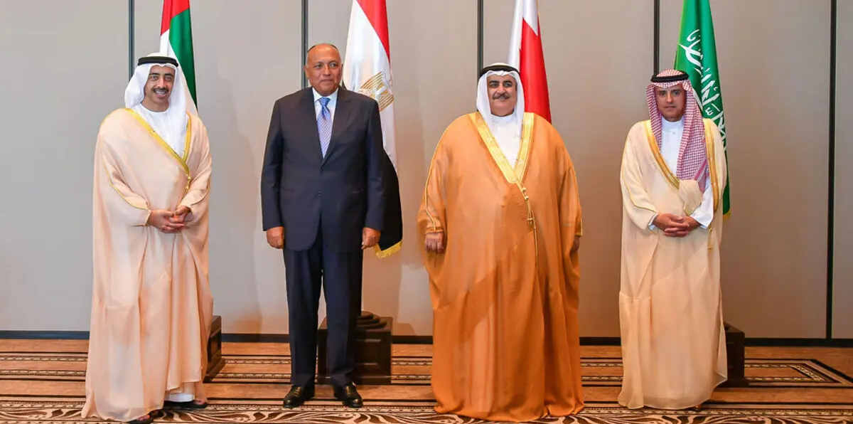 وزراء خارجية مصر والسعودية والإمارات والبحرين يجتمعون مع أبو الغيط غدًا