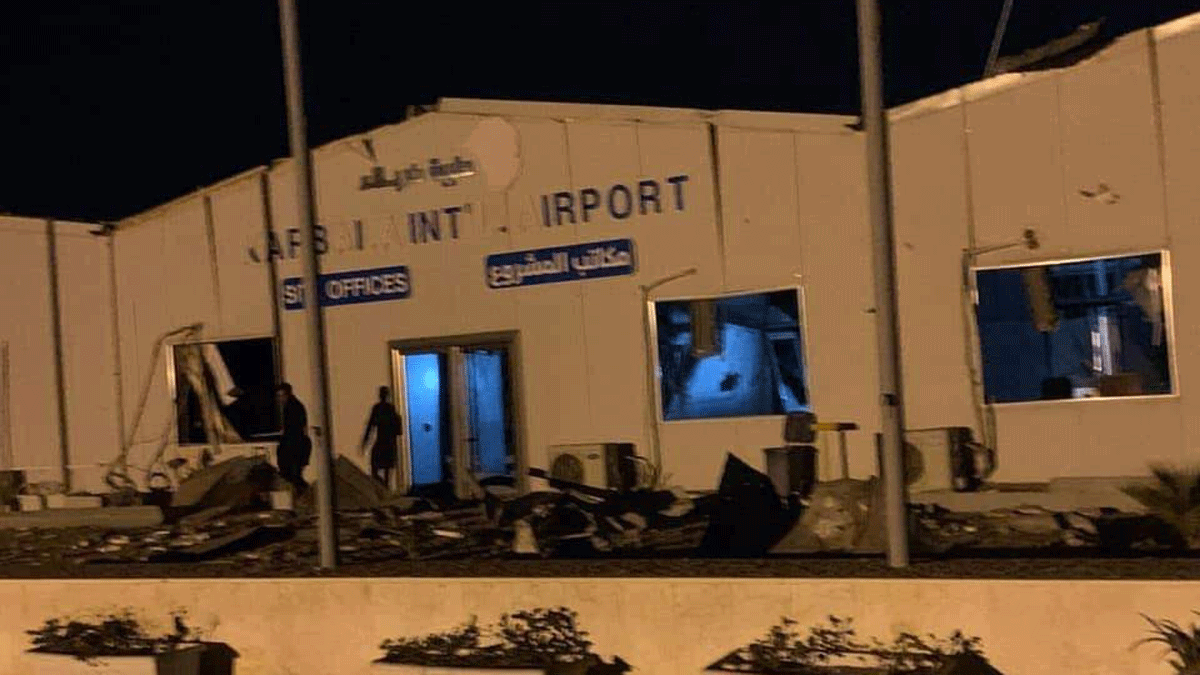 مصدر: شبكة اتصالات لحزب الله وراء قصف مطار كربلاء