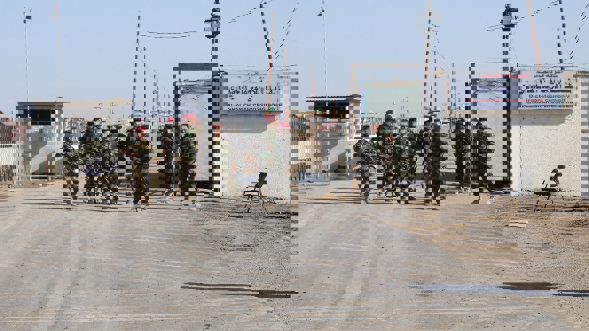 الجمارك العراقية تضبط سلعًا إسرائيلية في منفذ حدودي (صور)