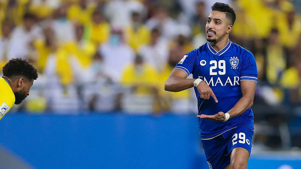 سالم الدوسري يرد على مدح أغويرو: شكراً للإشادة من نجم عظيم (صورة)