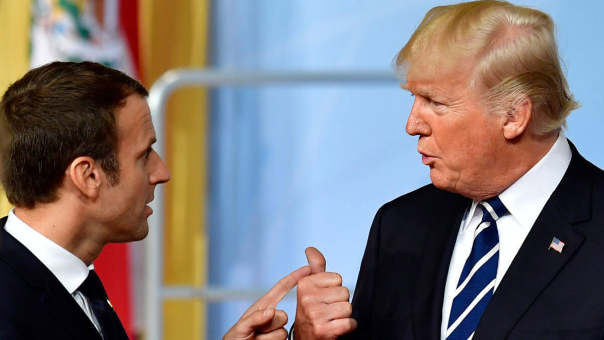 ترامب يضغط على ماكرون مجددًا ويعلق على تظاهرات فرنسا