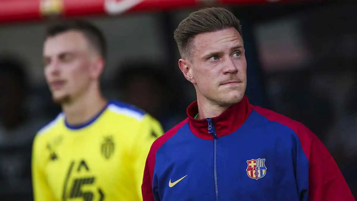 سر غضب تير شتيغن الكبير من إدارة برشلونة