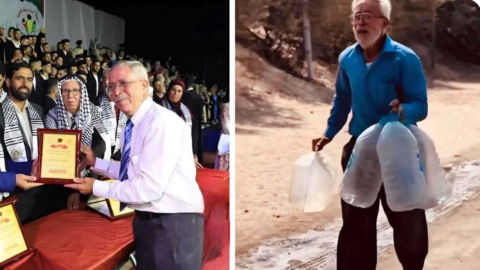 ركض بحثًا عن شربة ماء.. البروفيسور غانم العطار يلخص معاناة غزة