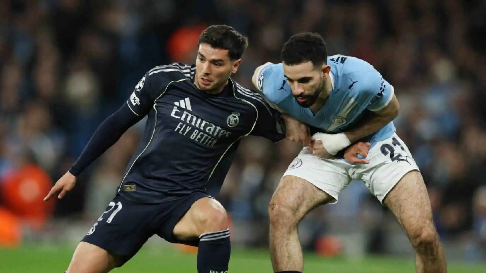 رد فعل براهيم دياز بعد علمه بتتويج منتخب المغرب بكأس إفريقيا (فيديو)