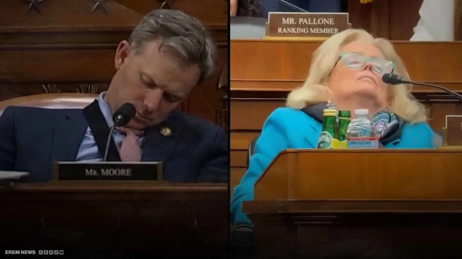 النوم يغلب نواب أمريكيين