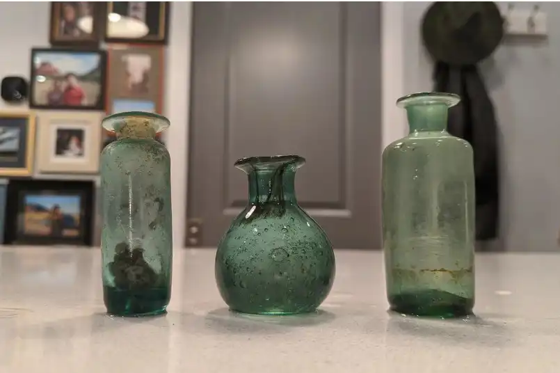 من الآثار المكتشفة 