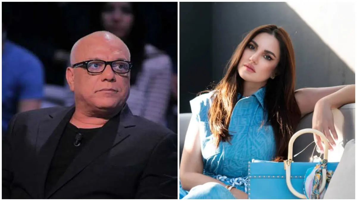 فتحي الهداوي يهاجم درة زروق علنا على المسرح بعد تكريمها