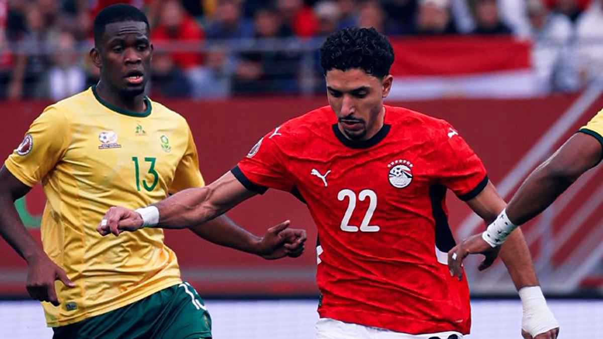 ملخص وهدف ونتيجة مباراة مصر ضد جنوب إفريقيا بكأس الأمم الإفريقية