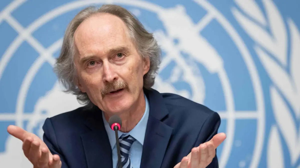 بدرسون: اتفاق ممثلي الحكومة والمعارضة على وضع مسودة دستور جديد لسوريا