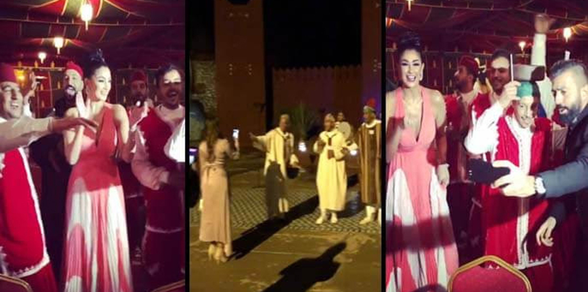 بالفيديو.. غادة عبد الرازق ترقص على أنغام الدقة المراكشية