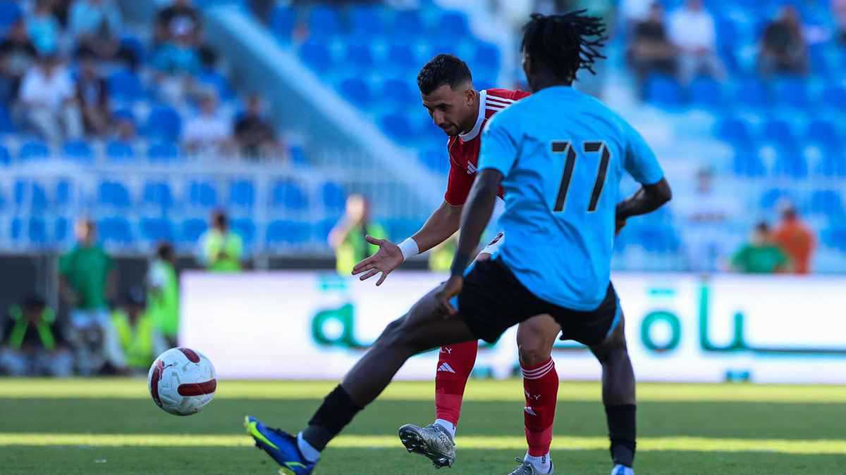 ملخص وأهداف ونتيجة مباراة الأهلي ضد غزل المحلة في الدوري المصري