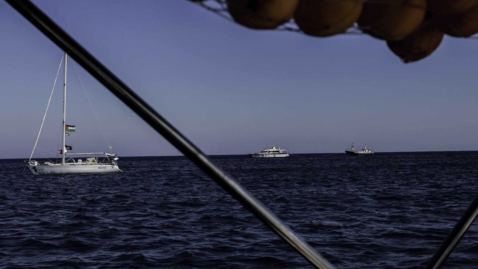 على نفقتها الخاصة.. إسرائيل تستأجر طائرة لترحيل نشطاء "أسطول الصمود‎"