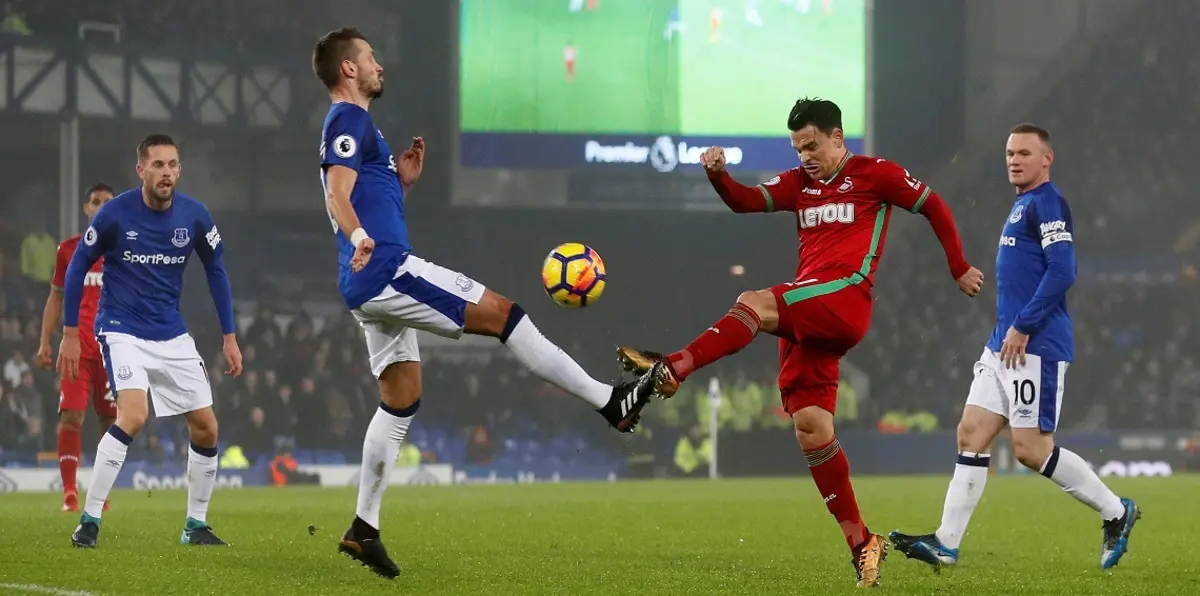 إيفرتون يهزم سوانزي سيتي ويتقدم في ترتيب الدوري الإنجليزي