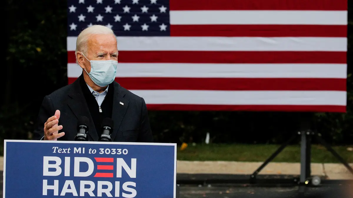 عقب إصابة ترامب.. بايدن يدعو الأمريكيين لعدم "التعنت" في مواجهة كورونا