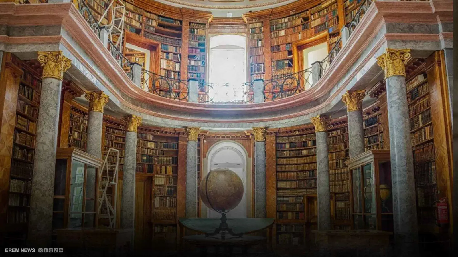 100 ألف كتاب في خطر..حملة إنقاذ طارئة داخل أقدم مكتبة بالمجر