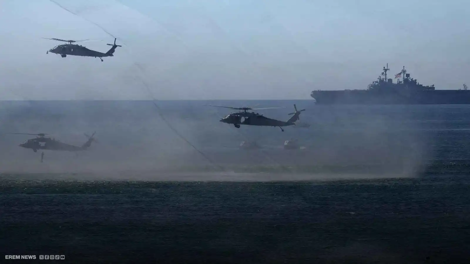 "صدمة بحر الصين".. سقوط طائرتين أمريكيتين في غضون نصف ساعة (فيديو إرم)