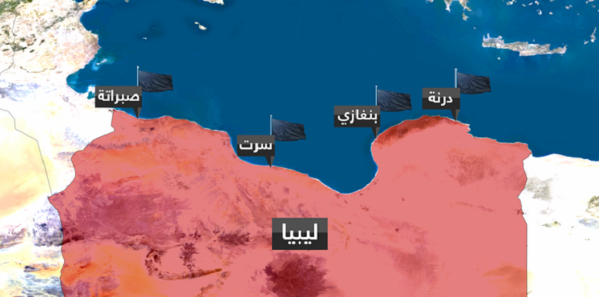 تقرير دولي يكشف خريطة نفوذ داعش في ليبيا