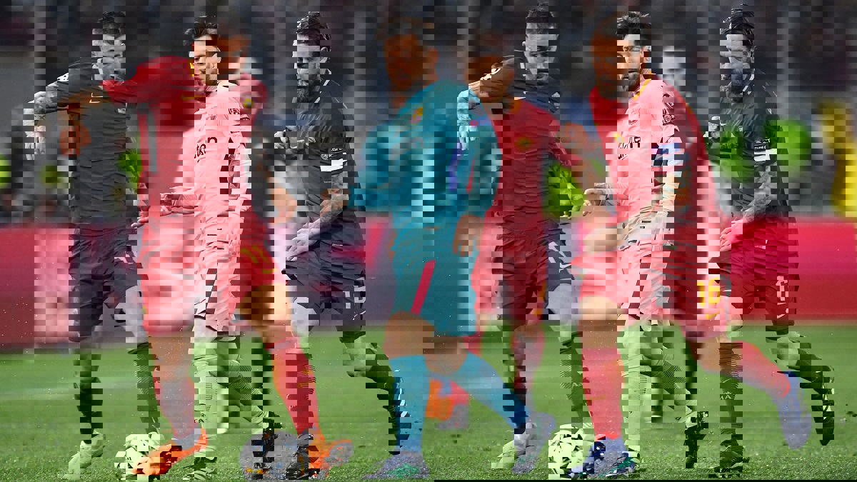 لاعبو برشلونة يريدون الانتقام من روما في دوري أبطال أوروبا