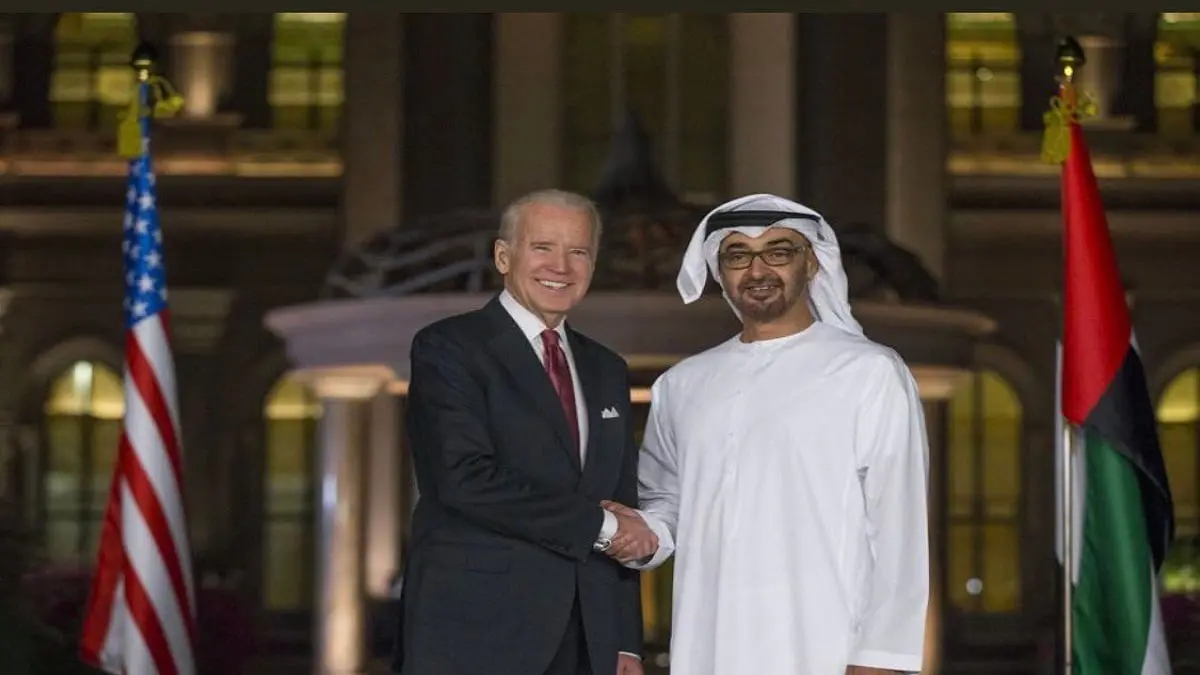 بايدن يجري اتصالا هاتفيا بالشيخ محمد بن زايد