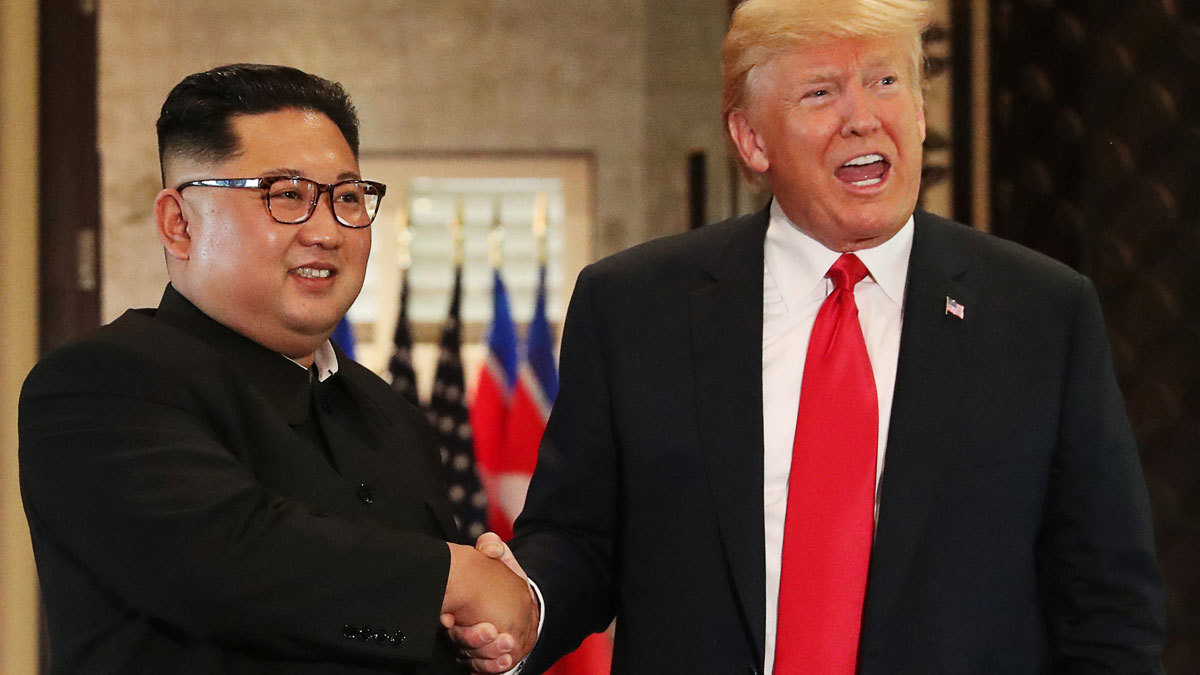 ترامب: أمريكا تربطها علاقة طيبة فعلًا بكوريا الشمالية‎