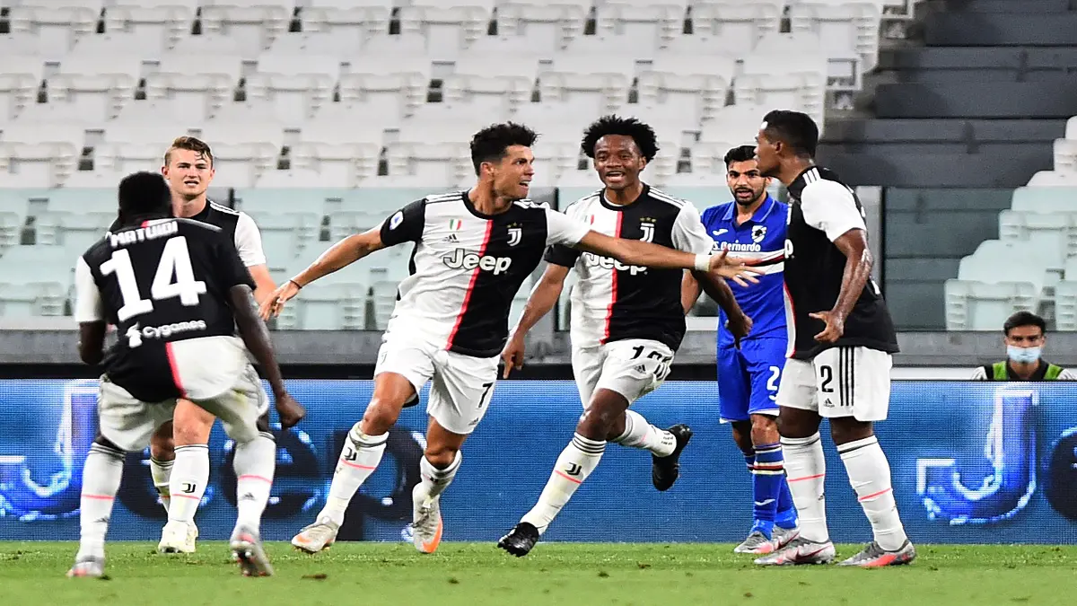 يوفنتوس بطلا للدوري الإيطالي للمرة التاسعة على التوالي