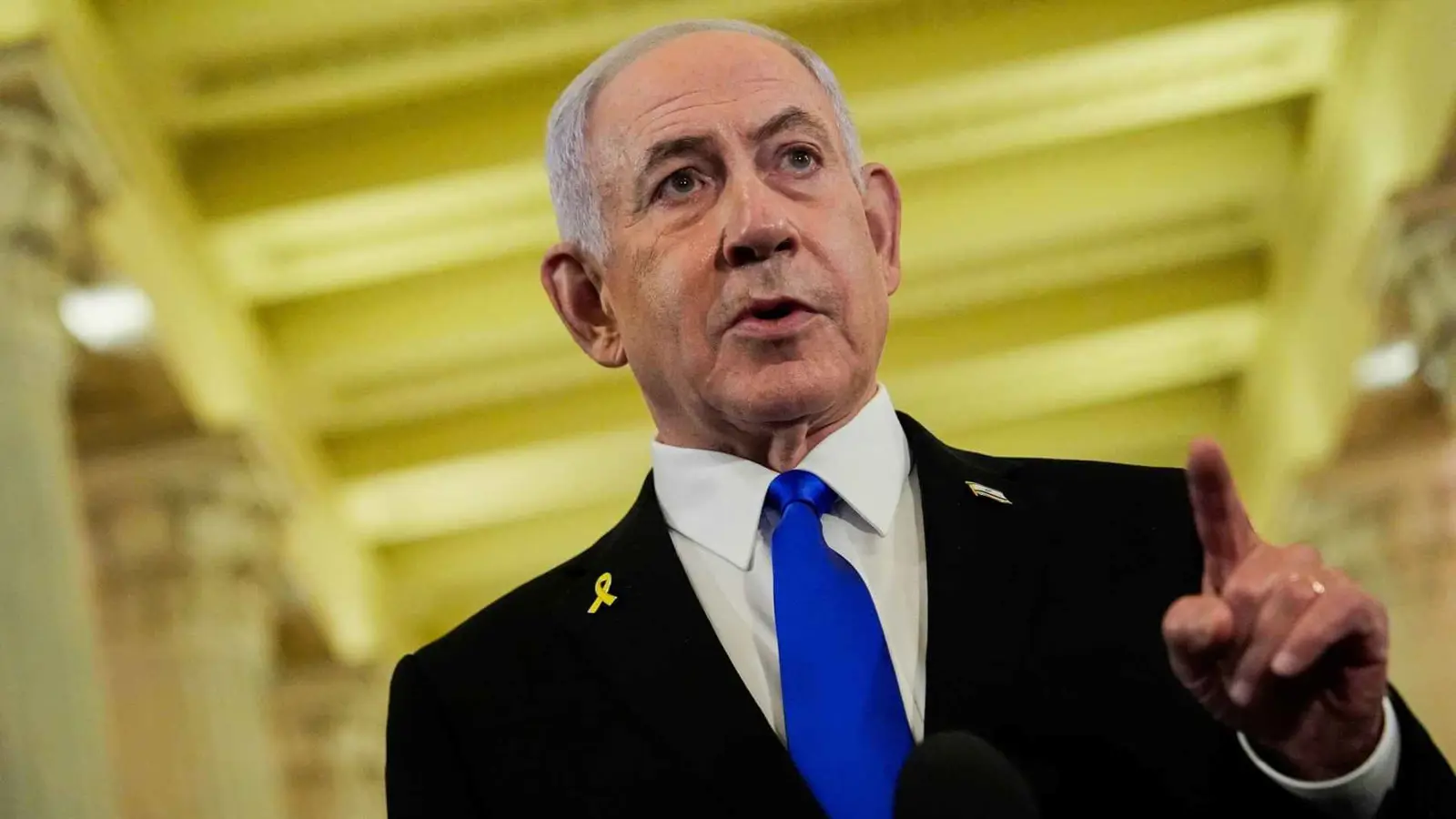 من الكابيتول.. نتنياهو يتعهد بمحاربة "شيطنة" إسرائيل