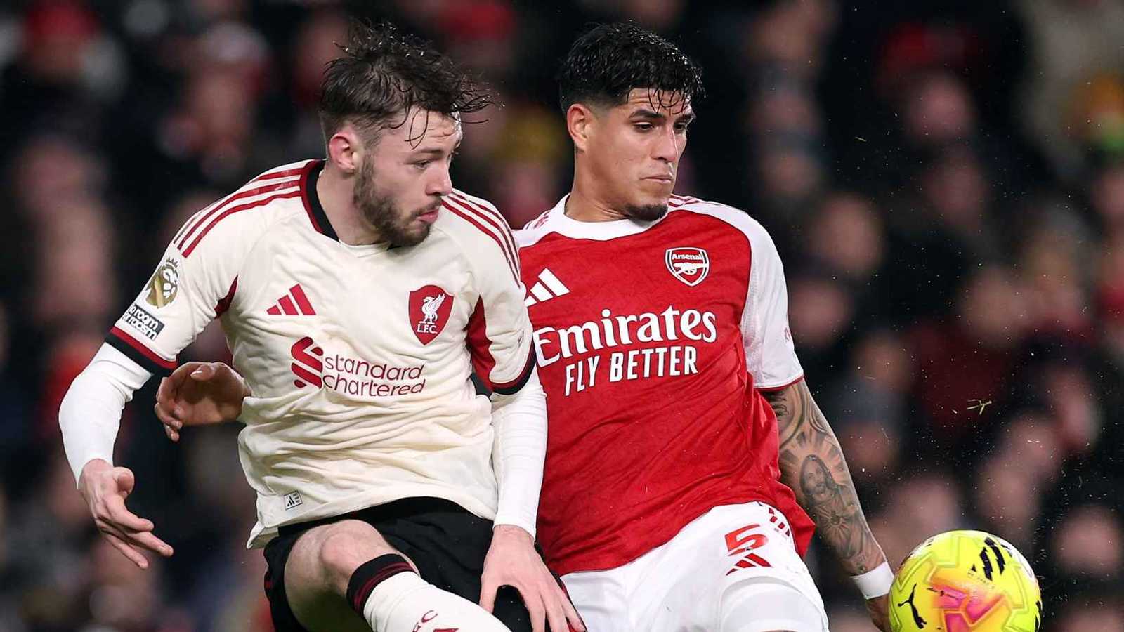 ملخص ونتيجة ورجل مباراة آرسنال ضد ليفربول في الدوري الإنجليزي