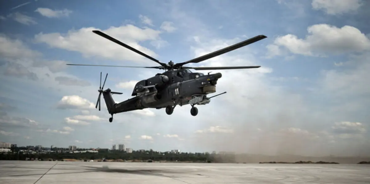 تحطم مروحية روسية في ريف حمص ومقتل طياريها