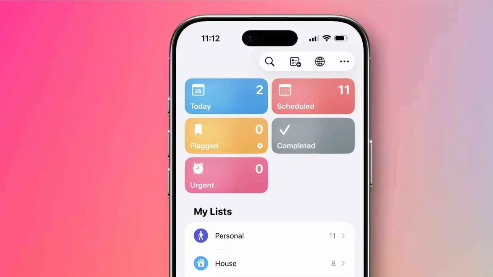 تحديث iOS 26.4 يعزز تطبيق التذكيرات للمهام العاجلة