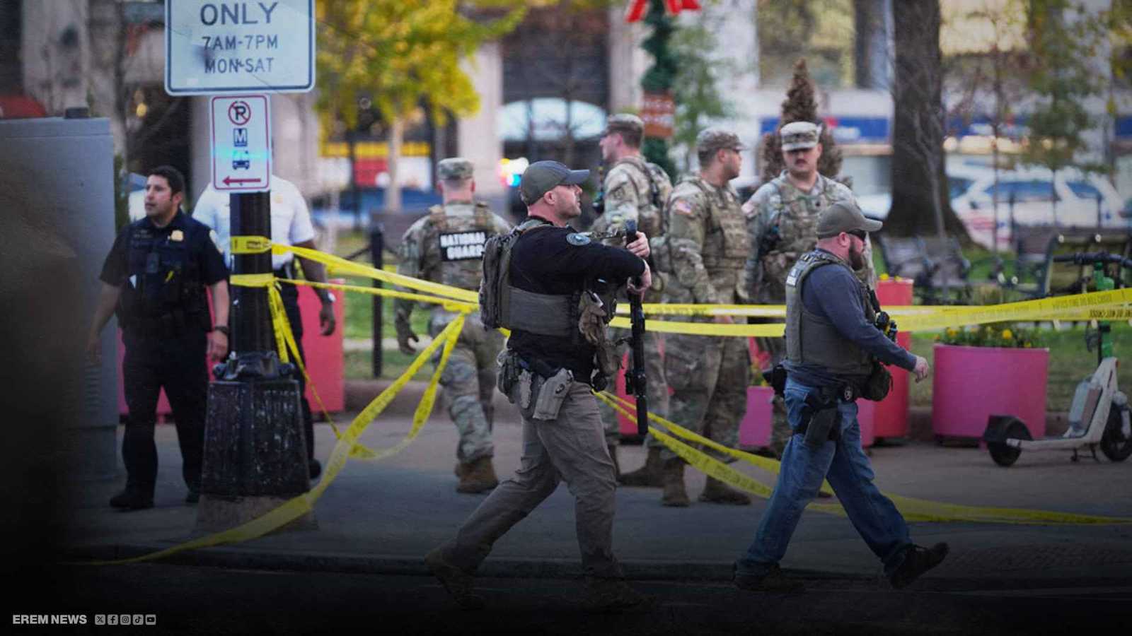 إطلاق نار قرب البيت الأبيض.. استهداف عناصر من الحرس واعتقال المهاجم