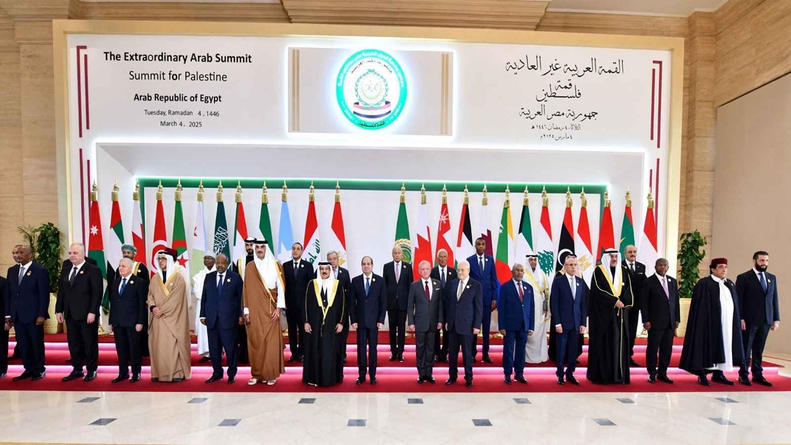 توافق عربي على إنشاء صندوق ائتماني لتمويل إعادة إعمار غزة