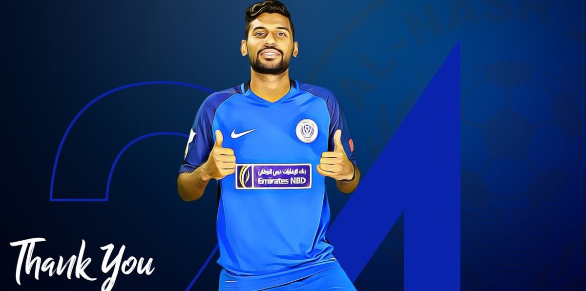 نادي النصر الإماراتي ينفصل عن اللاعب راشد عيسى بالتراضي