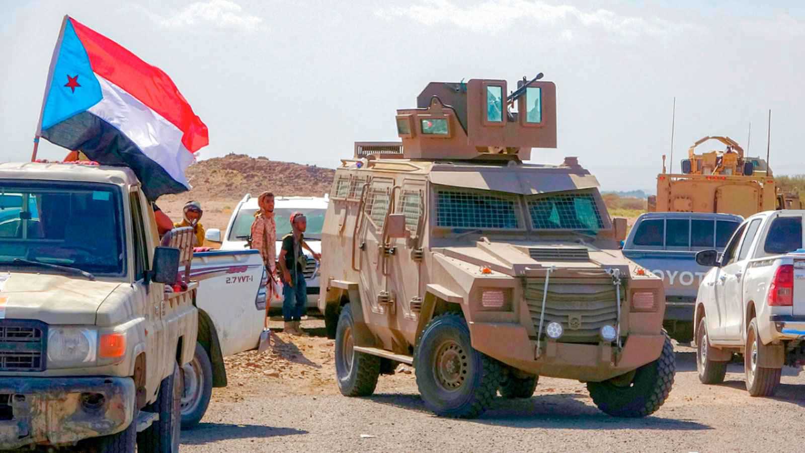 اليمن.. نجاة ضابط رفيع من القوات الجنوبية إثر انفجار في شبوة (فيديو)