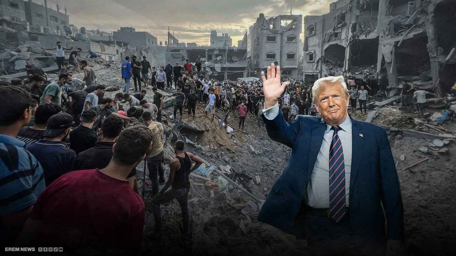 ترامب: أمريكا ستحتل غزة