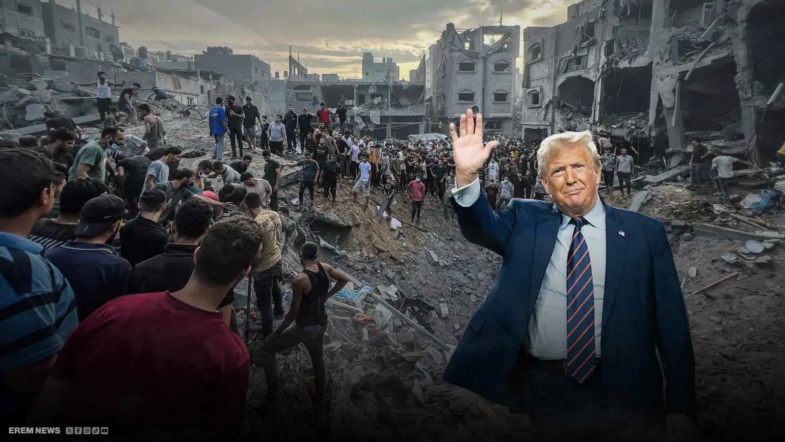 ترامب: أمريكا ستحتل غزة