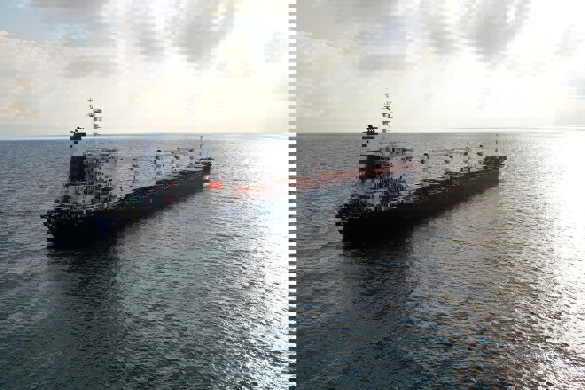 سفينة قمح تبحر من مرفأ أوكراني إلى مصر