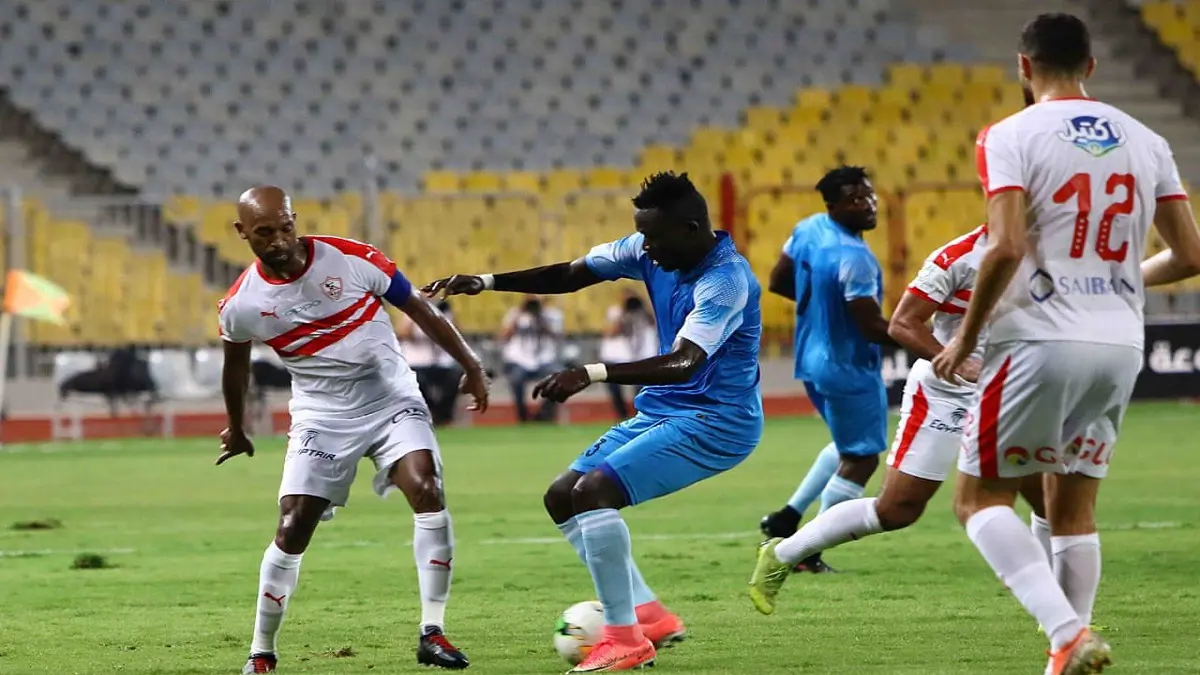 هدف مباراة الزمالك ومصر المقاصة.. 1-0 للفارس الأبيض (فيديو)