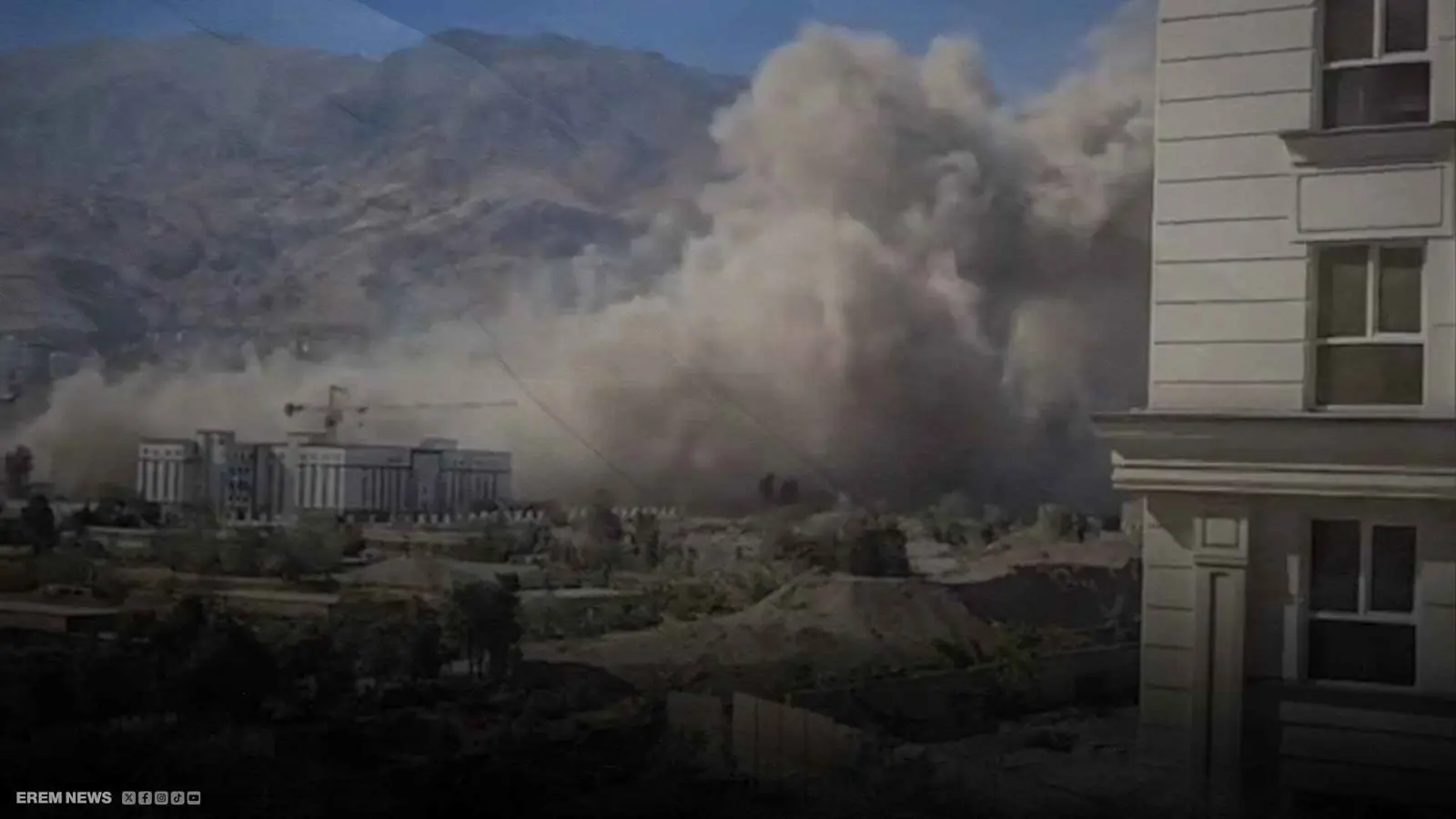 تدمير مقر الأمن الداخلي الإيراني